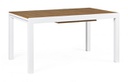 Tavolo allungabile 140-200x90 bianco in alluminio
