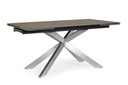 Tavolo allungabile acciaio ceramica Arzachel cm 160-240 x 90