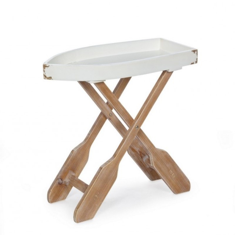 Tavolo Gozzo pieghevole 60x30x56h cm