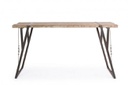 Tavolo bar stile industrial Blocks 200x54 cm