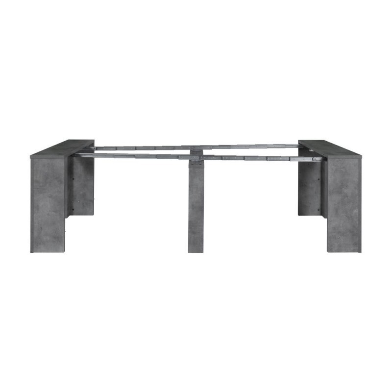 Tavolo consolle allungabile Cemento BAKU 78x54-252x h78 cm