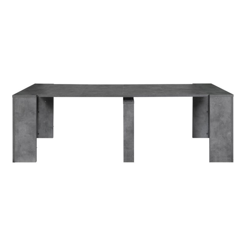 Tavolo consolle allungabile Cemento BAKU 78x54-252x h78 cm