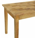Tavolo arte povera  rettangolare piccolo cm 71 x 120,5 x h 80