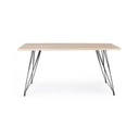Tavolo design industrial in legno DISTRICT 160x90x h76 cm