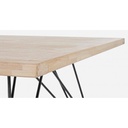 Tavolo design industrial in legno DISTRICT 200x90x h76 cm