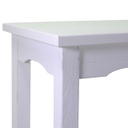 Tavolo esposizione legno nantes bianco quadro cm 50x50h70