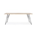 Tavolo design industrial in legno DISTRICT 200x90x h76 cm