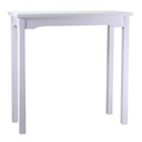 Tavolo esposizione legno nantes bianco rettangolare cm 154x46h100