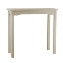 Tavolo esposizione legno nantes grigio rettangolare cm 114x46h120
