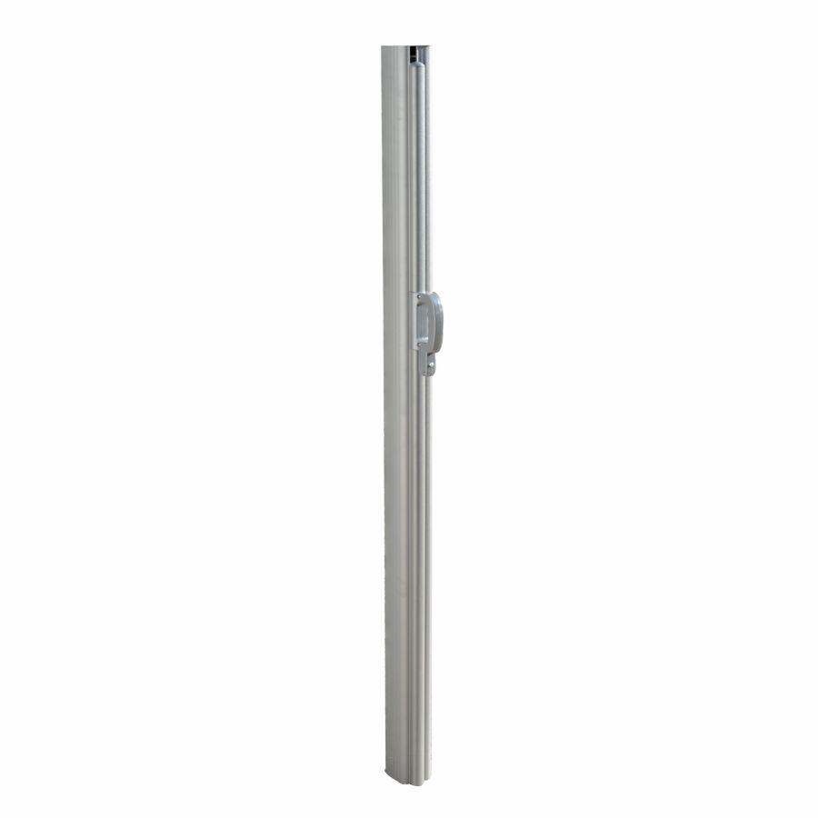 Tenda laterale Bianca in alluminio Antracite 300x140 cm