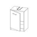 Base sottolavello Solo11 bianco anta reversibile