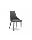 2x Sedia in similpelle grigio scuro Myriam STS