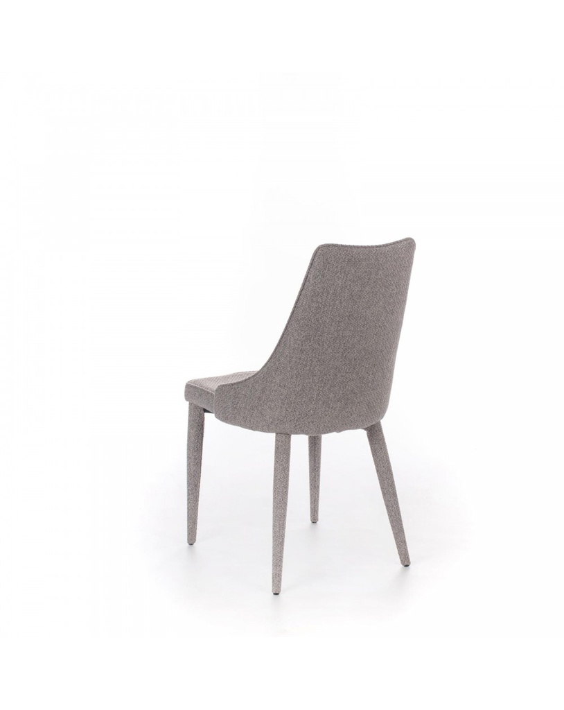 2x Sedia in tessuto Myriam grigio STS