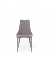 2x Sedia in tessuto Myriam grigio STS