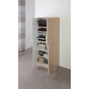 Armadio Scarpiera Larice quattro ante 60x34x h148,5 cm