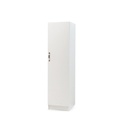 Armadio componibile per camera 1 ante bianco frassinato Cm 45x60xH 180