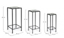 2x Set3 Tavolino Positano Qu