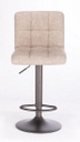 2x Sgabello Bar Greyson Grigio Chiaro Vint