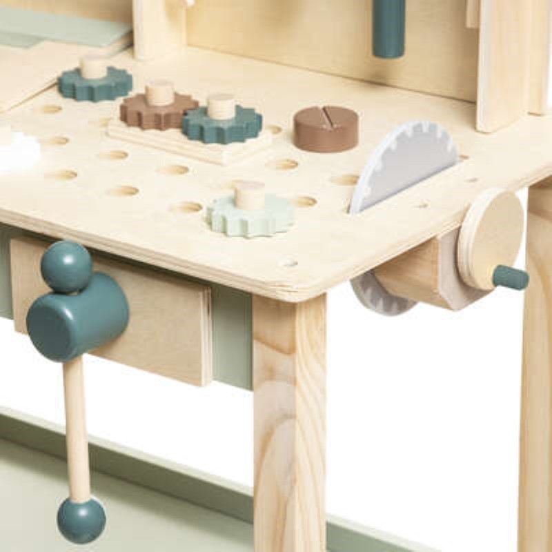 Banco da lavoro per bambini L 55 x P  32,5 x H 75,5 cm