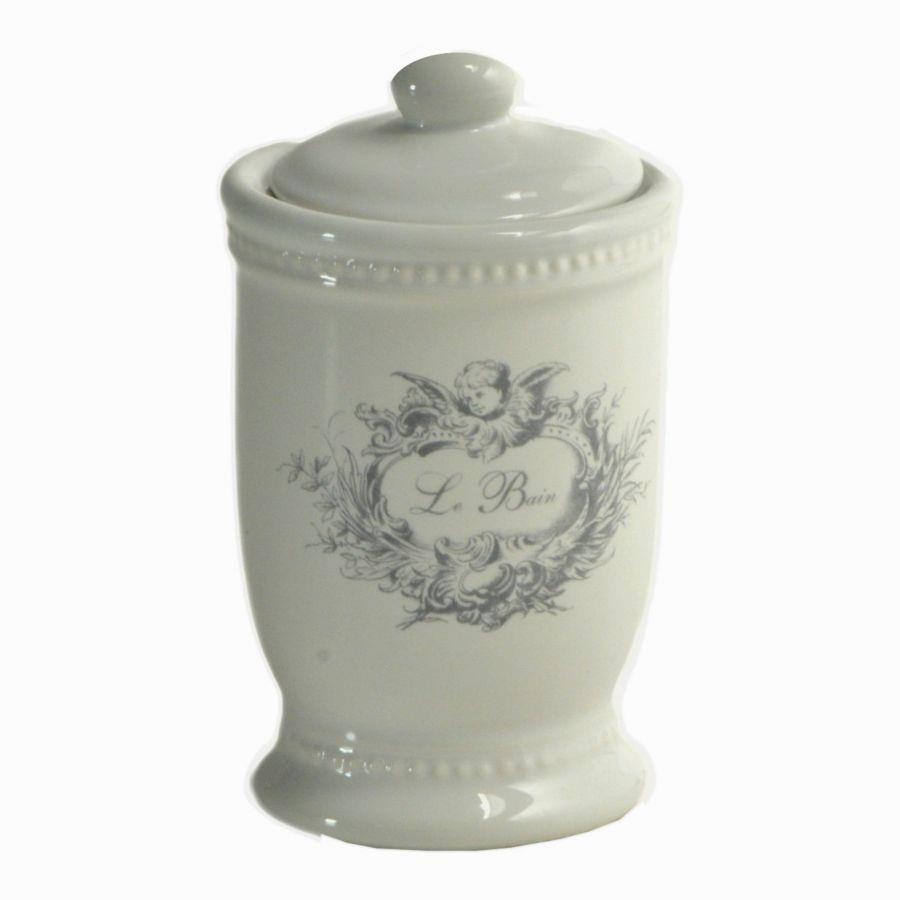 Barattolo ceramica le bain cm 7
