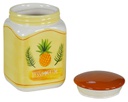 Barattolo summer con ananas ln-4612 cm.11 x 11 h 16
