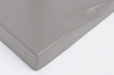 Base ombrellone quadrata cemento Salonicco 25 kg  cm 44,5 x 44,5 x 37,5