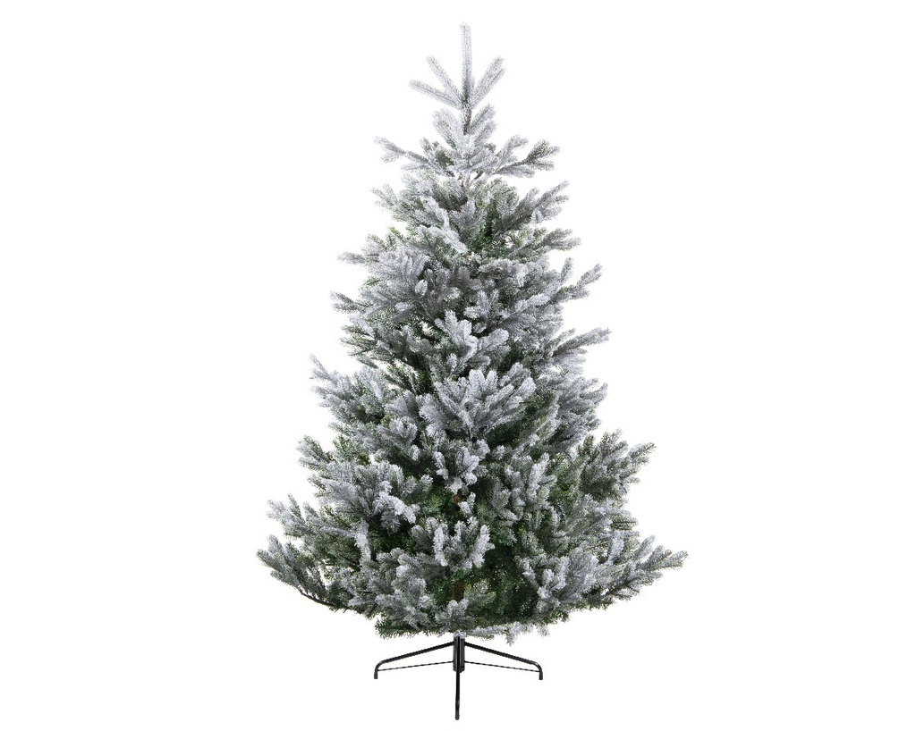 Albero di Natale Alberg innevato  Altezza cm 180