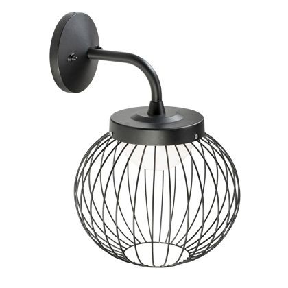 Applique 20W Led 4000K  linea cage  nero