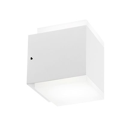Applique 6W+6W Led 4000K  linea tango  bianco