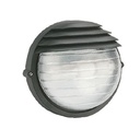 Applique Grande E27  linea palpebra tonda  nero