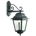 Applique In Basso E27  linea mito  nero
