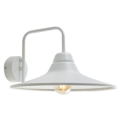 Applique In Basso E27  linea monet  bianco