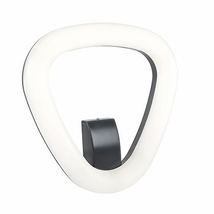 Applique Led 20W 4000K  linea daphne  grafite