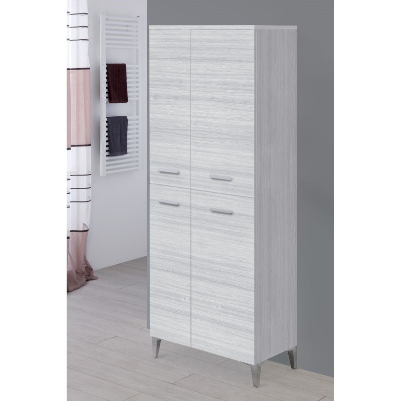 Armadio Scarpiera Grigio quattro ante 60x34x h148,5 cm