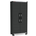 Armadio alto in plastica 3 ripiani rinforzati H188xP54xL89 cm Garage XL (copia)