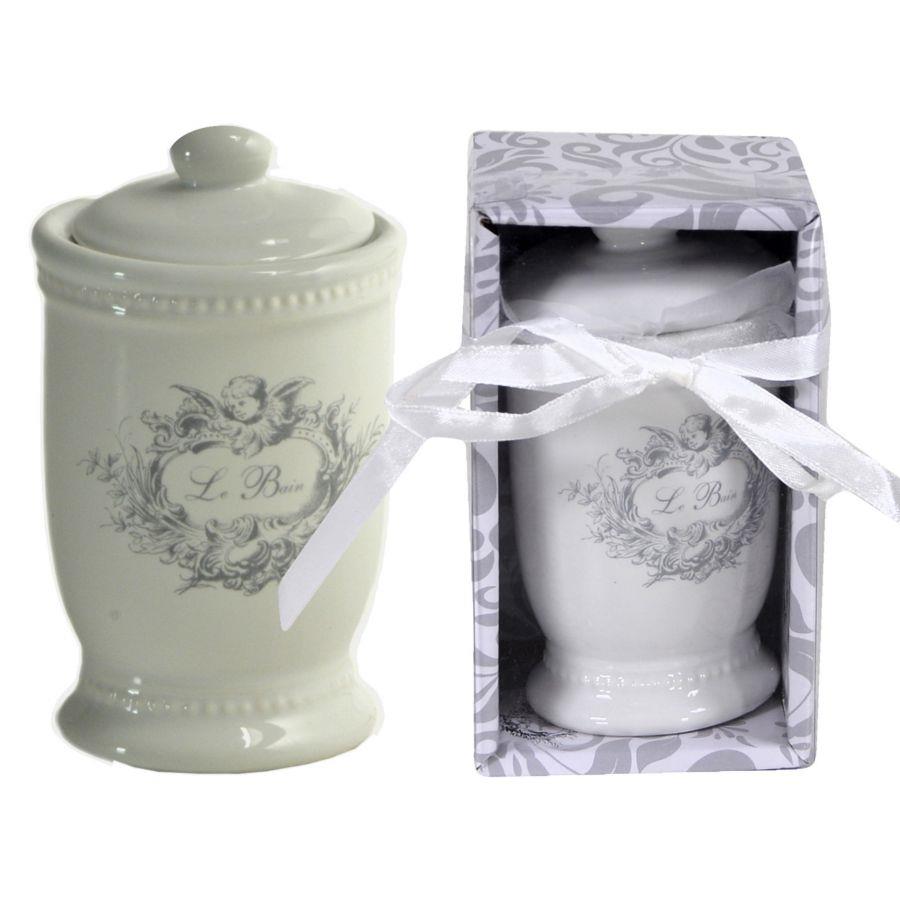 Barattolo ceramica le bain cm 7
