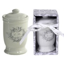 Barattolo ceramica le bain cm 7