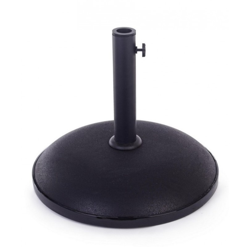 Base in cemento per ombrellone Barry da 30kg nero