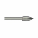 Bastone per tenda in  ferro estensibile  cm 110 - 200 lancia