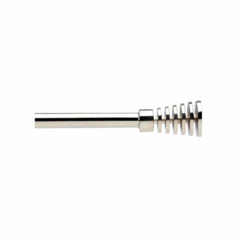 Bastone per tenda in ferro estensibile lucido con cono 160 -300