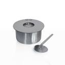 Bruciatore tondo per camino a bioetanolo inox 2,5 lt d.25 cm