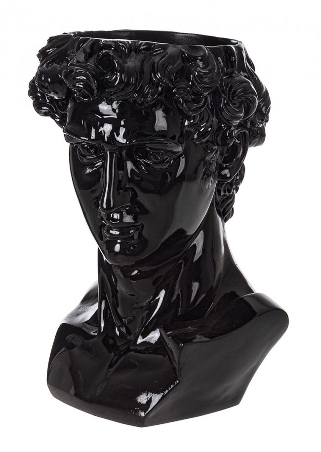 Busto Decorativo Olympus Nero H40 - 