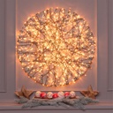 Catena lineare TLE 600 LED TRADITIONAL e BIANCO CALDO 2+24,5m Luci di Natale