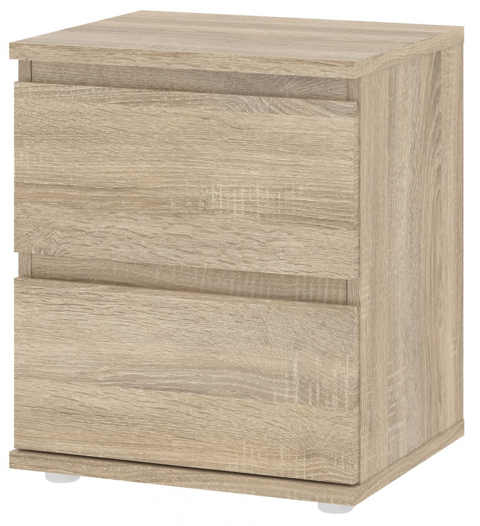 Comodino camera da letto rovere  cm 40 x 34 x 48 h