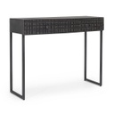Consolle Dorset  2 cassetti stile industriale