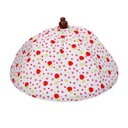 Coprivivande tessuto fragola ca-3710 Ø cm. 40 h 21,5
