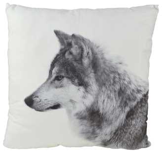 Cuscino lupo xf-1233 cm. 60 x 60
