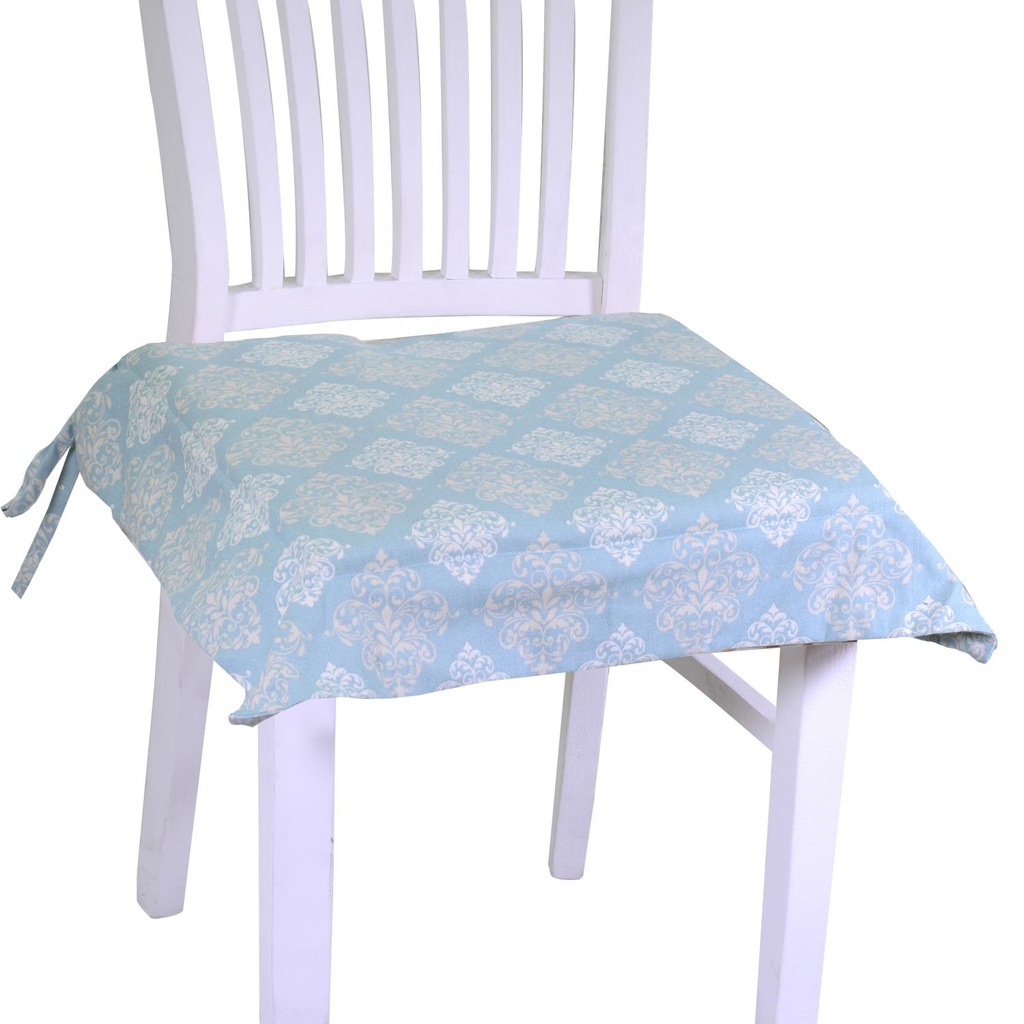 Cuscino sedia venice brocade verde verona quadro cm 40x40h4