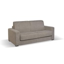 Divano Letto Prienz 3 Posti Moca Tortora  186 x 96 x 90 cm