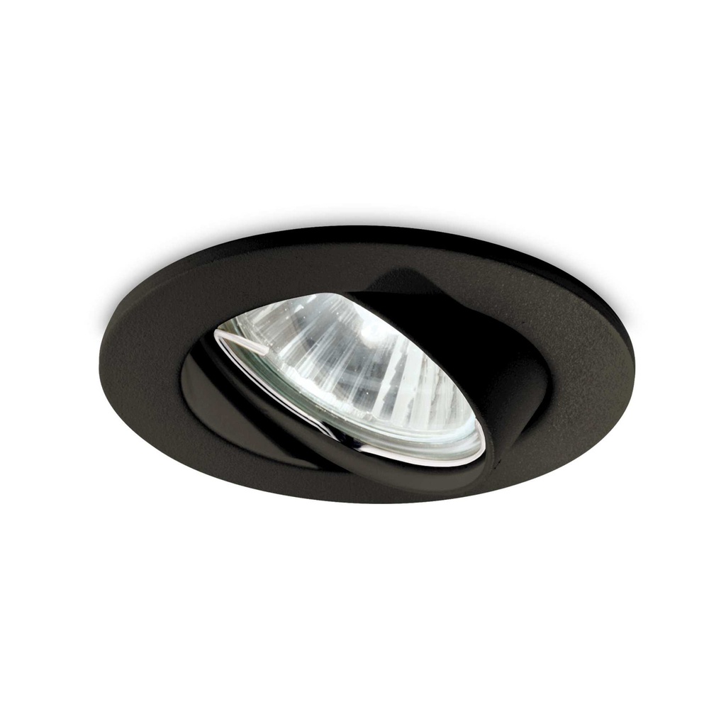 Faretto ad incasso Swing Nero - D82 x H90 mm